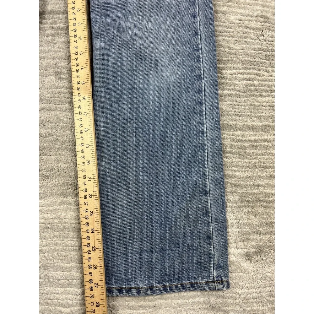 Levi's Jeans Boys 28x27 Blue 514 Straight Medium‎ Wash Denim Classic Fit